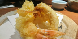 海老の天ぷら3本盛り